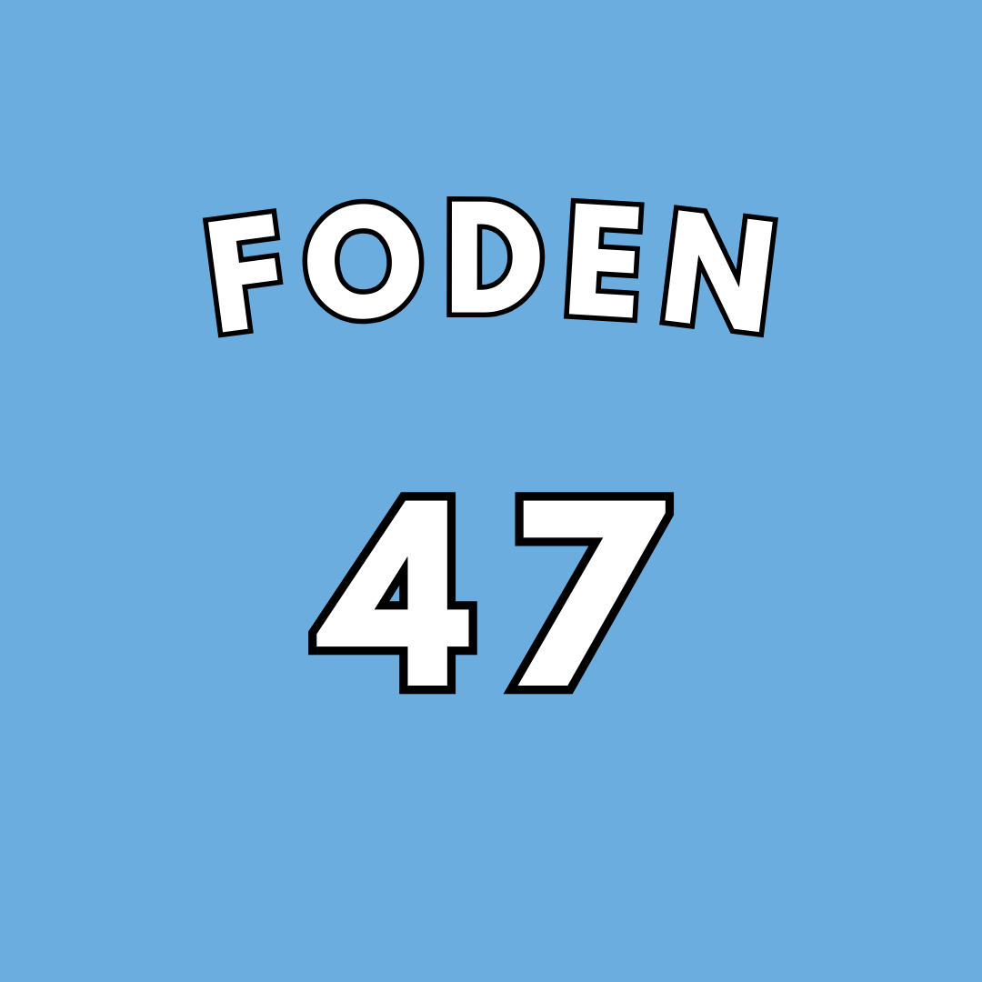 PHIL FODEN MAN CITY CAN TOPPER UK CANS