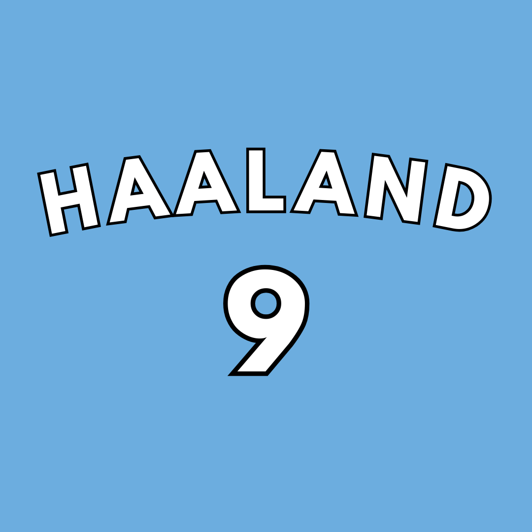 ERLING HAALAND MAN CITY CAN TOPPER UK CANS